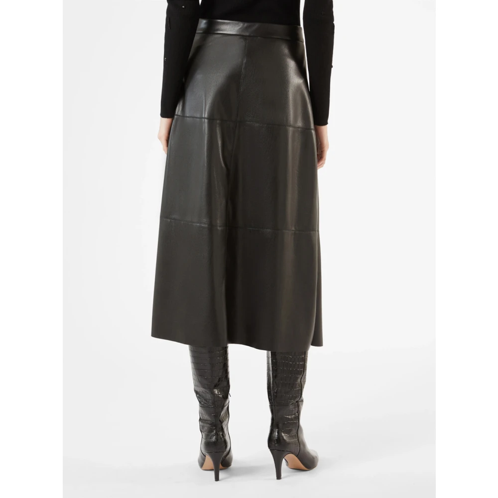Pennyblack Chique Vespa Jersey Midi Rok Black Dames