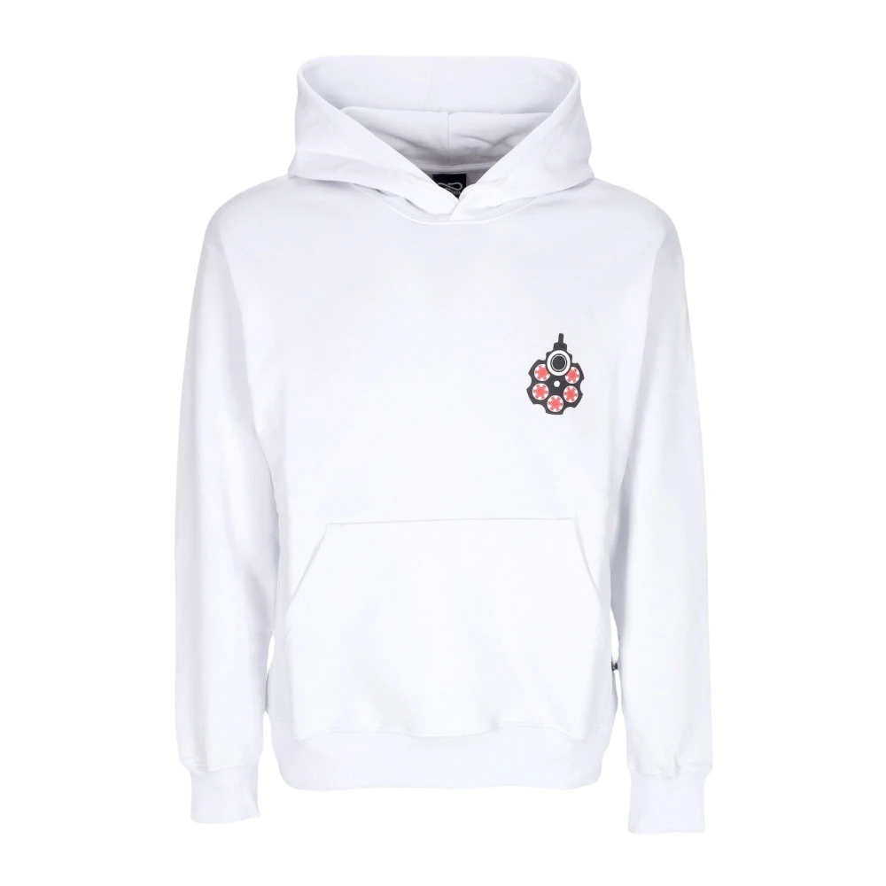 Propaganda Witte Hoodie Roulette Sweatshirt White Heren