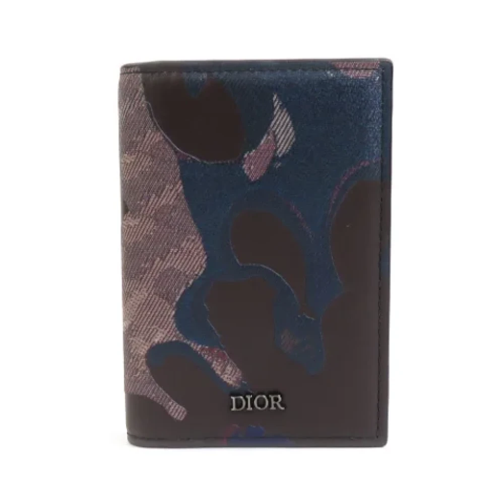 Dior Vintage Pre-owned Leather home-office Multicolor Heren