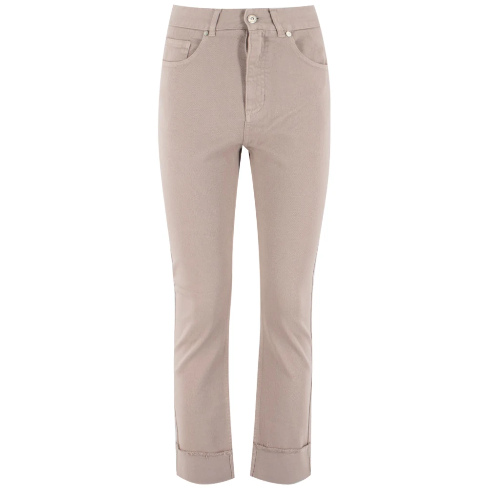Jeans > Cropped Jeans - - Panicale - Modalova