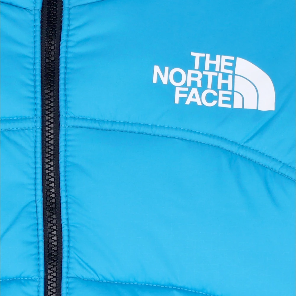 The North Face Blauwe akoestische hoge kraag donsjas Blue Heren