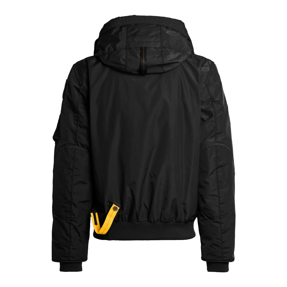 Parajumpers Hooded Down Bomber Jacket Black Heren