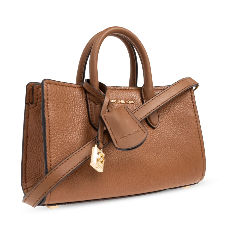 Michael Kors Schoudertas Scarlett Brown Dames