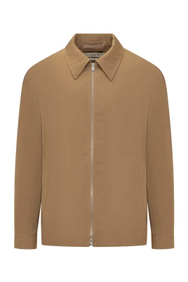 Appliqué Logo Wool Jacket