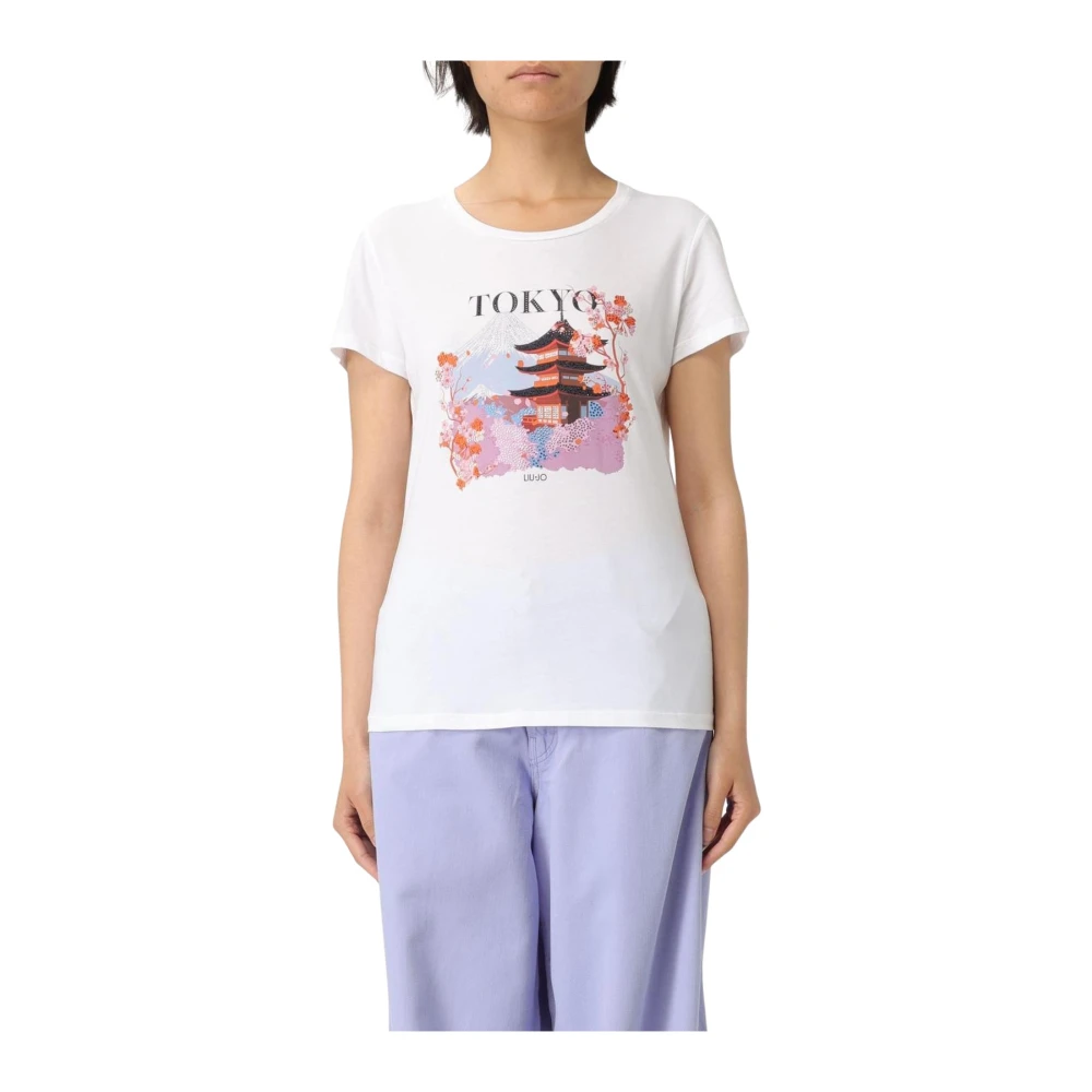 Liu Jo - Tops > T-Shirts - White - Liu Jo - Modalova