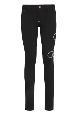 Signatur Skinny Jeans med Dekor