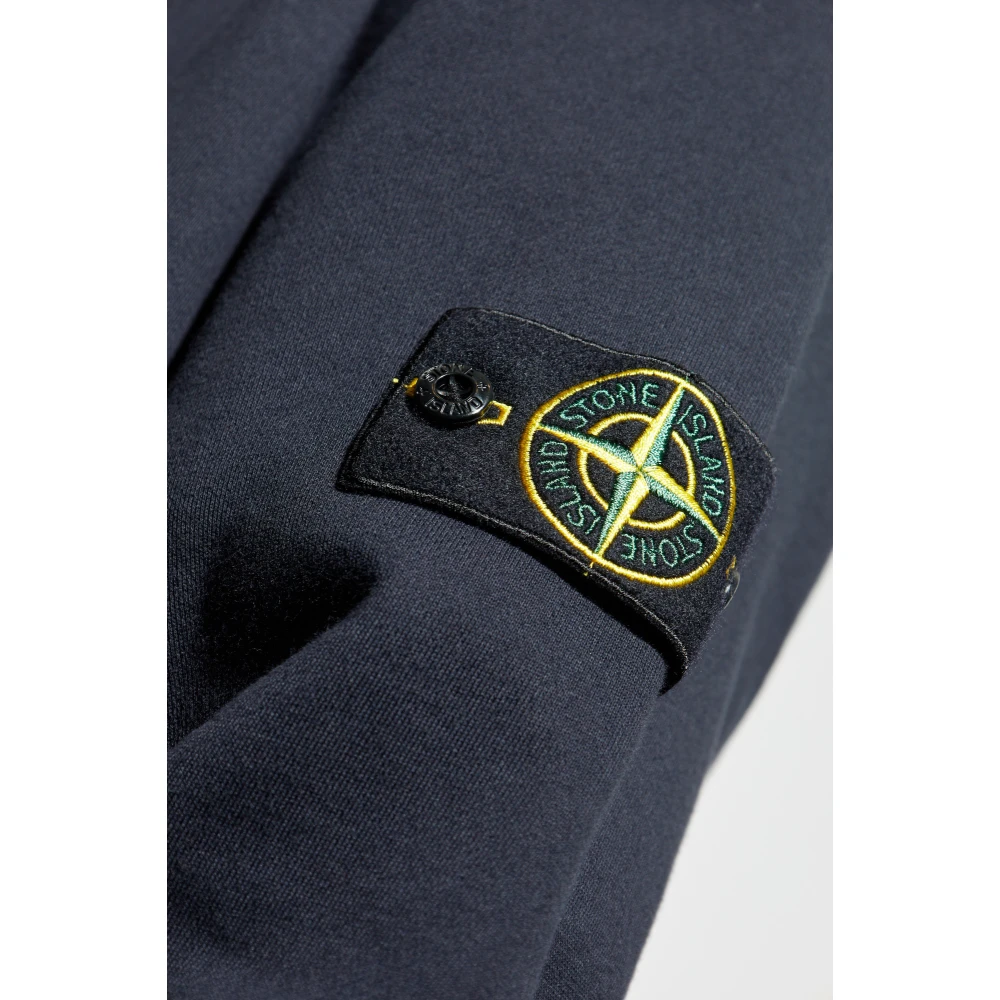 Stone Island Hoodie Blue Heren