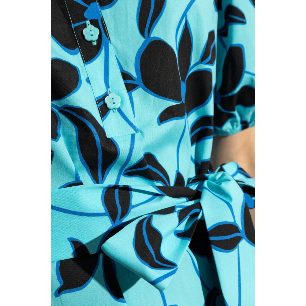 Kate Spade Bloemenmotief Jurk Multicolor Dames