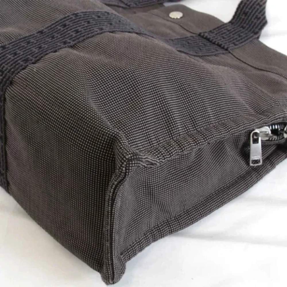 Hermès Vintage Pre-owned Canvas totes Black Dames