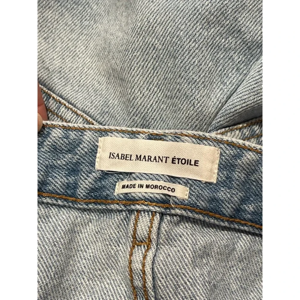 Isabel Marant Pre-owned Cotton bottoms Blue Dames