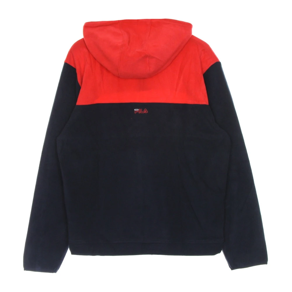 Fila Half Zip Hoodie Zwart Rood Wit Multicolor Heren