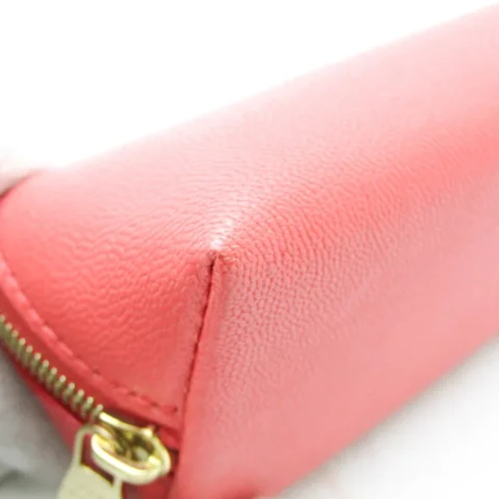 Louis Vuitton Vintage Pre-owned Leather home-office Pink Dames