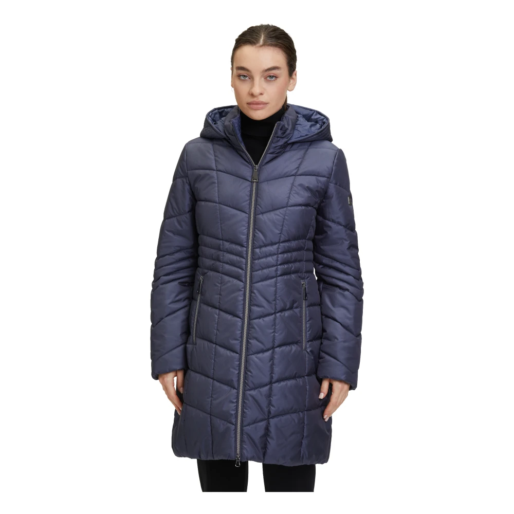 Betty Barclay Outdoorjas met afneembare capuchon Blue Dames