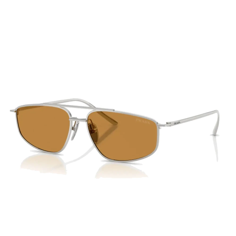 Prada Women's Gray Sunglasses, 58 Mm, Pillow Sunglasses