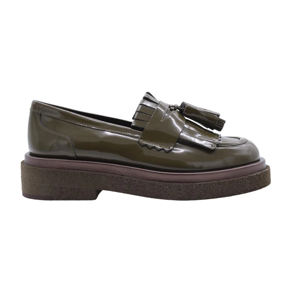 Pertini Loafers Green, Dam