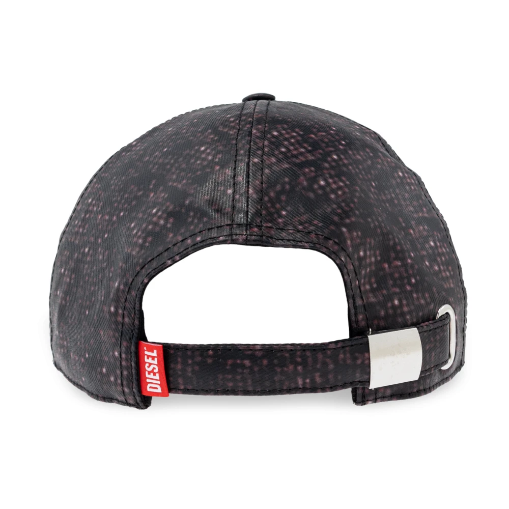 Diesel Pet met klep `Pr-Ivar-Tof` Black Unisex