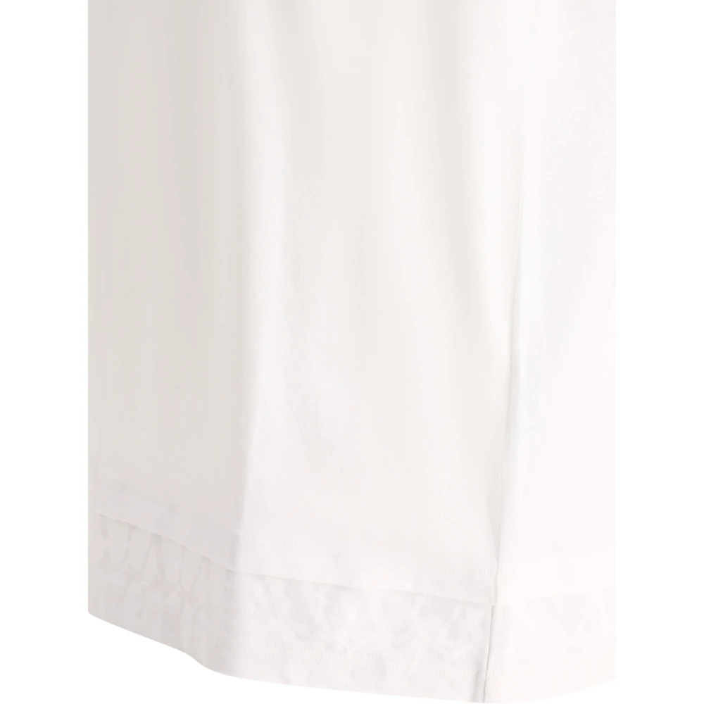 Valentino Toile Iconographe Detail Katoenen T-Shirt White Heren