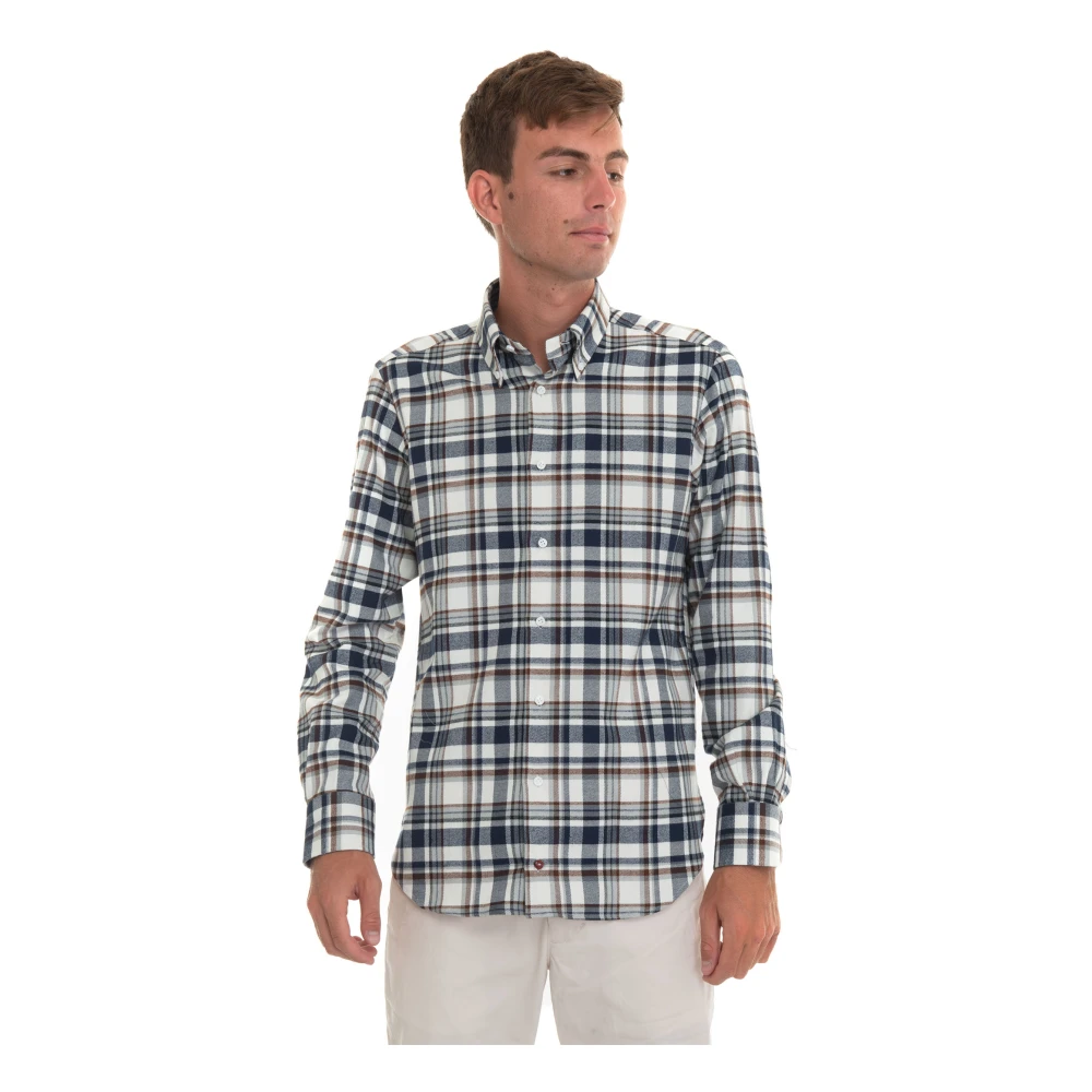 Càrrel Slim Fit Geruite Overhemd Multicolor Heren
