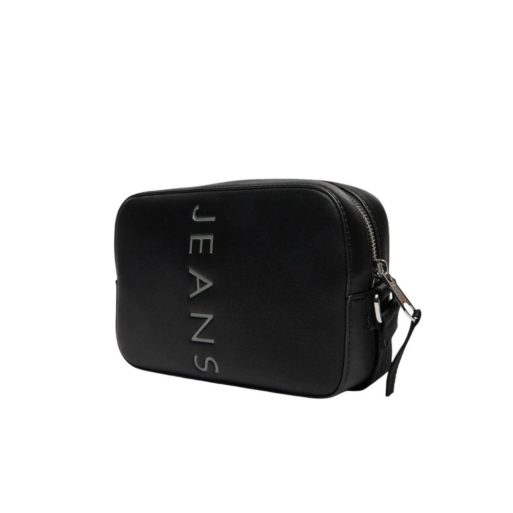 Tommy Hilfiger Zwarte Polyethyleen Handtas Herfst Winter Collectie Black Dames