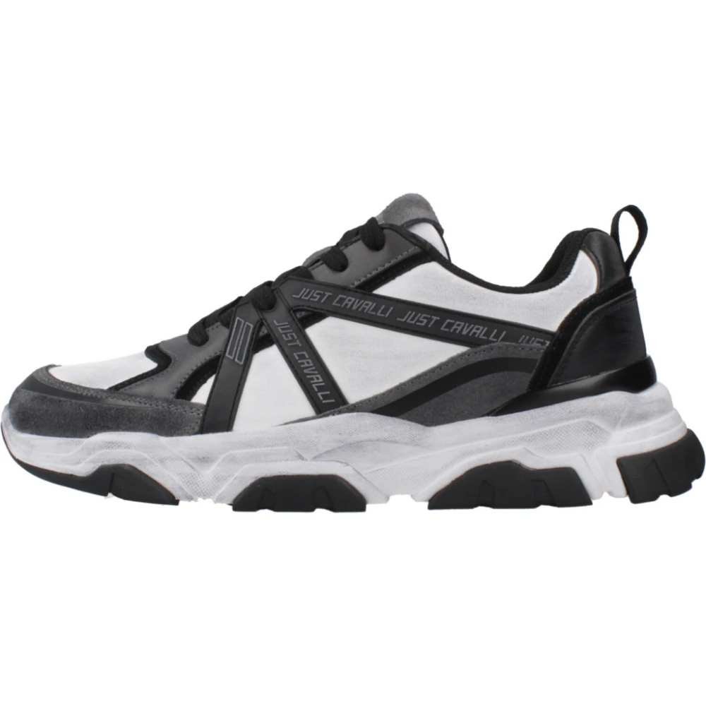 Just Cavalli Fondo Liuk Heren Schoenen Wit