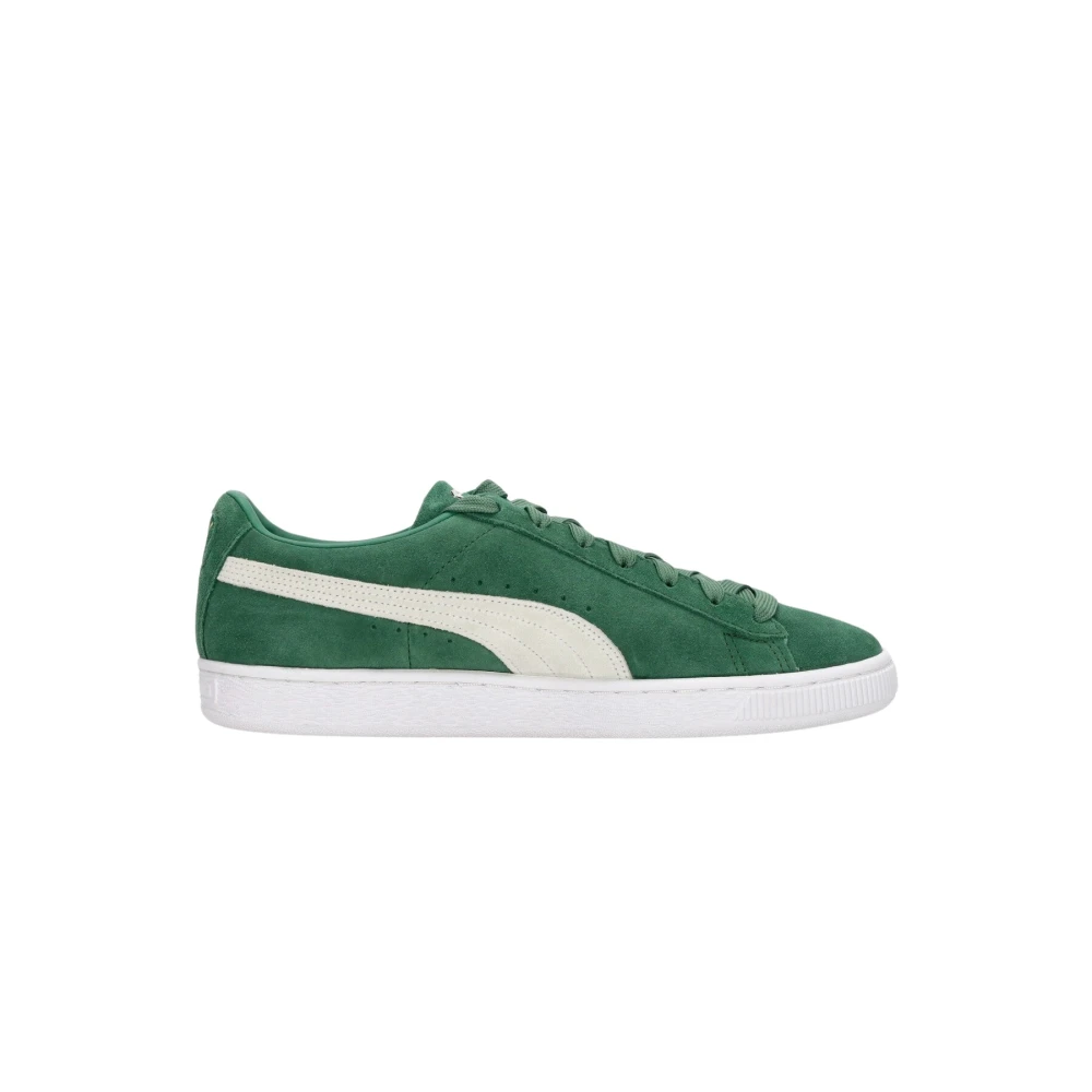 Puma Klassieke Suède Lage Sneaker Vine/ Heren Schoenen Groen