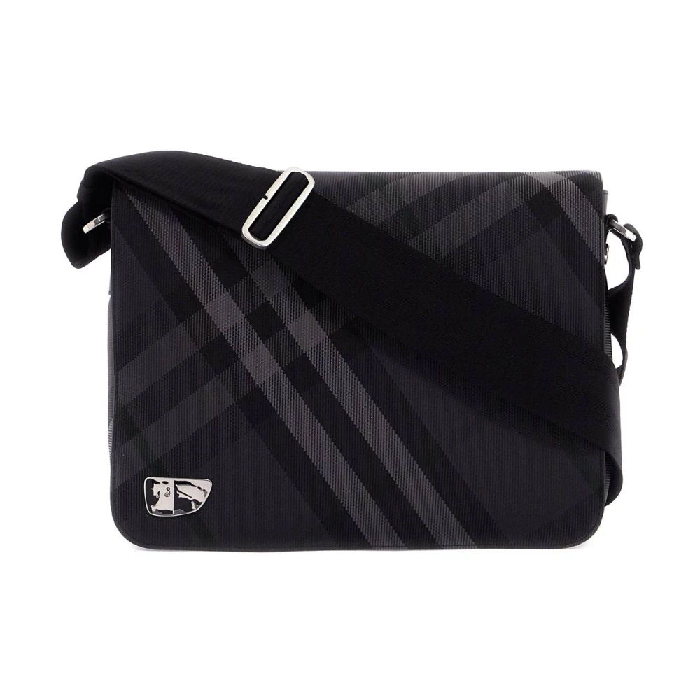Mugler Zenith Leren Schoudertas met Ster Black Dames