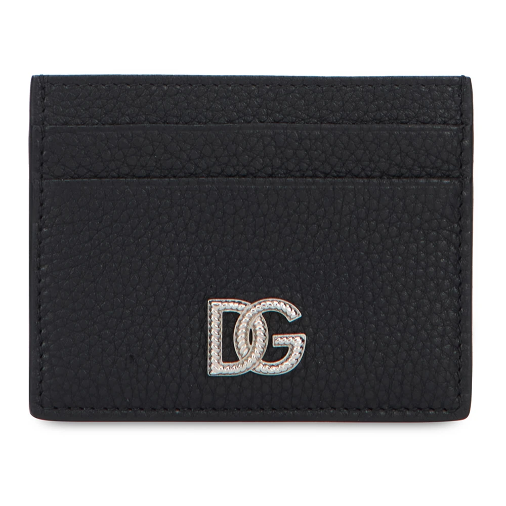 Dolce & Gabbana Portacarte Card Holder - Male - Wallets & Cardholders - Black - One Size - Accessories - Image 4