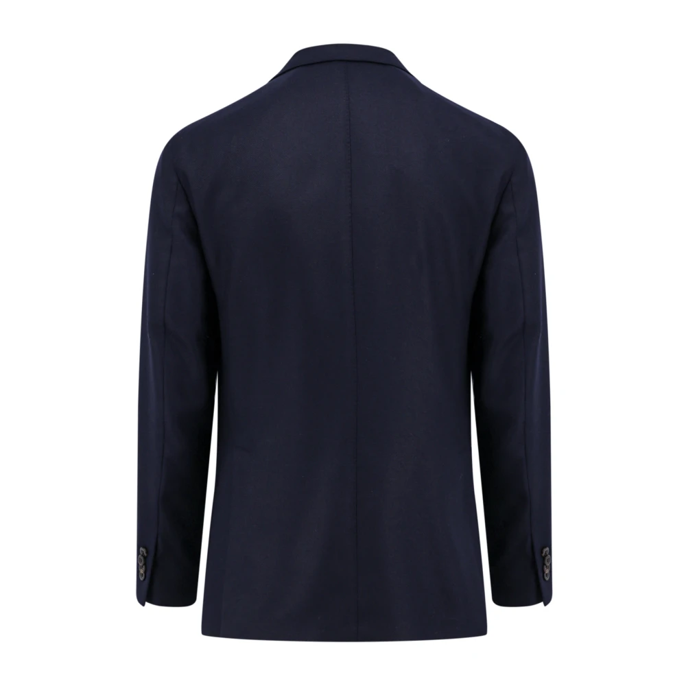 Boglioli Wollen Blazer Blue Heren