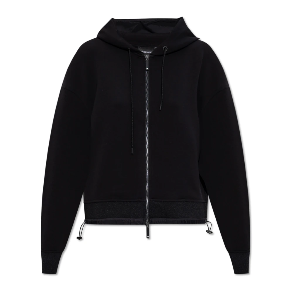 Emporio Armani Svart Huvtröja