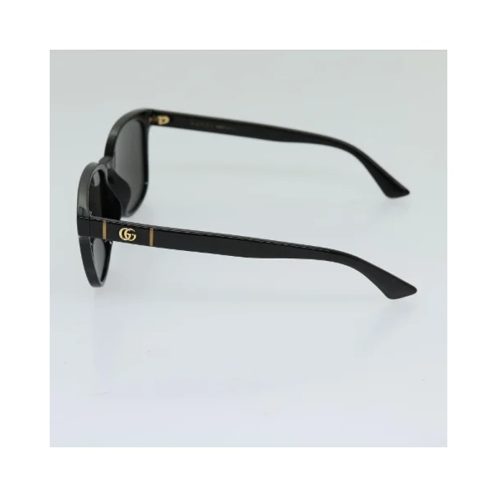 Gucci Vintage Pre-owned Plastic sunglasses Black Dames