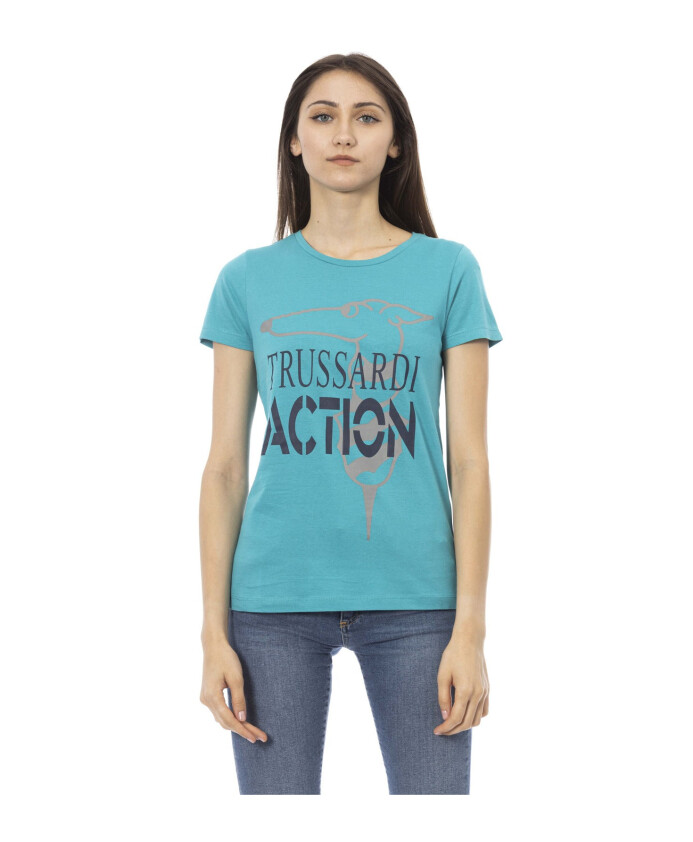 t-shirt-casual-col-rond-manches-courtes