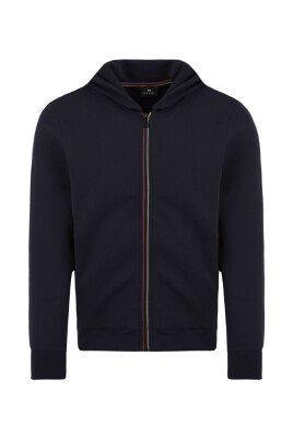 sweat-a-capuche-a-fermeture-eclair-bleu-marine-bande-sportive