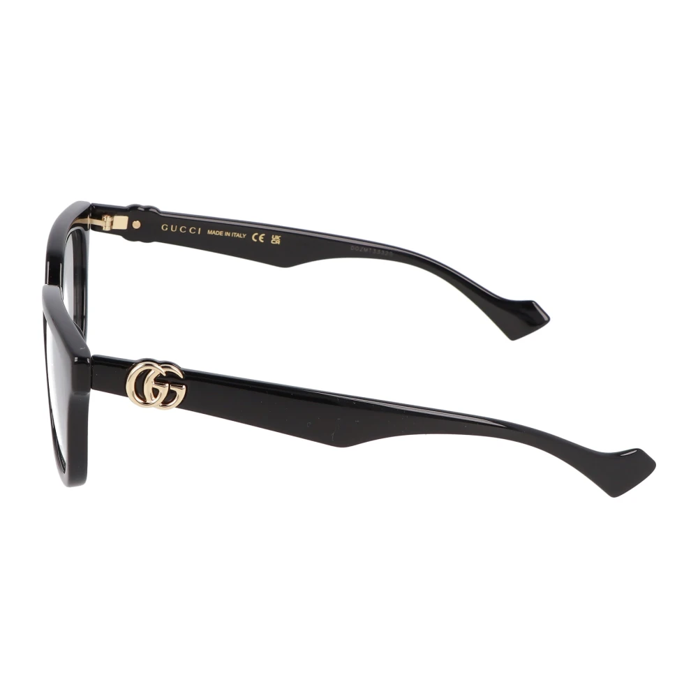 Gucci Vierkante acetaatbril Gg1536O Black Unisex