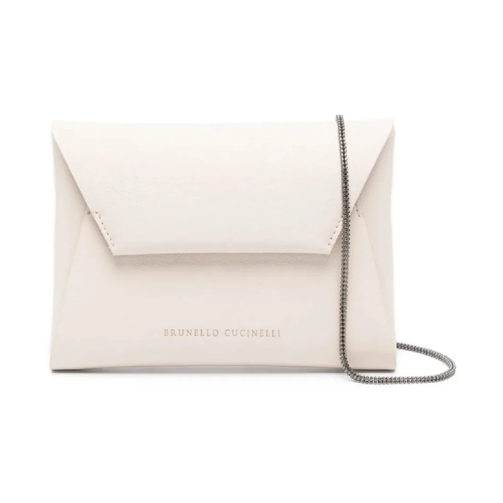 BRUNELLO CUCINELLI Ivoor Mini Tas Dames Handtas Beige Dames
