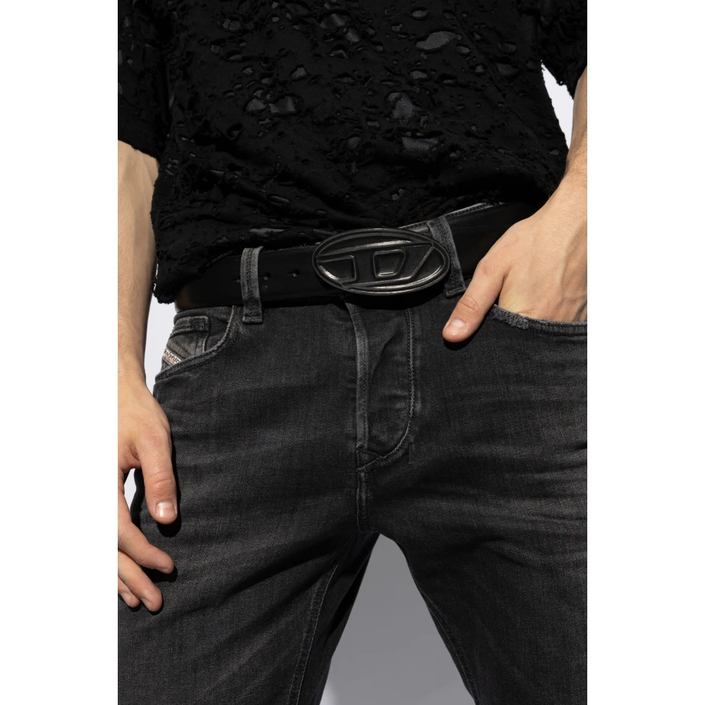 Diesel Riem `B-1Dr Scratch` Black Heren