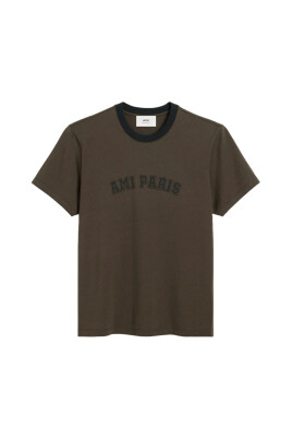 coffee-brown-black-logo-print-t-shirt
