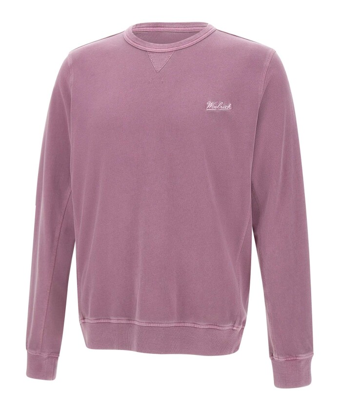 sweatshirt-en-coton-rose-mauve