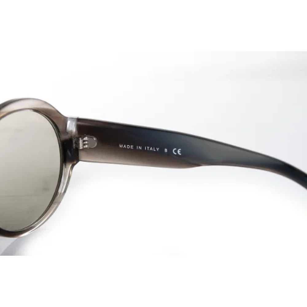 Chanel Vintage Pre-owned Plastic sunglasses Gray Dames