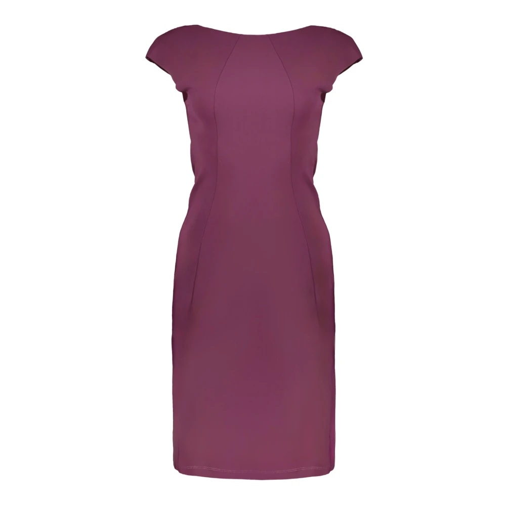 PATRIZIA PEPE Elegante Paarse Elastaan Jurk Voor Speciale Gelegenheden Purple Dames