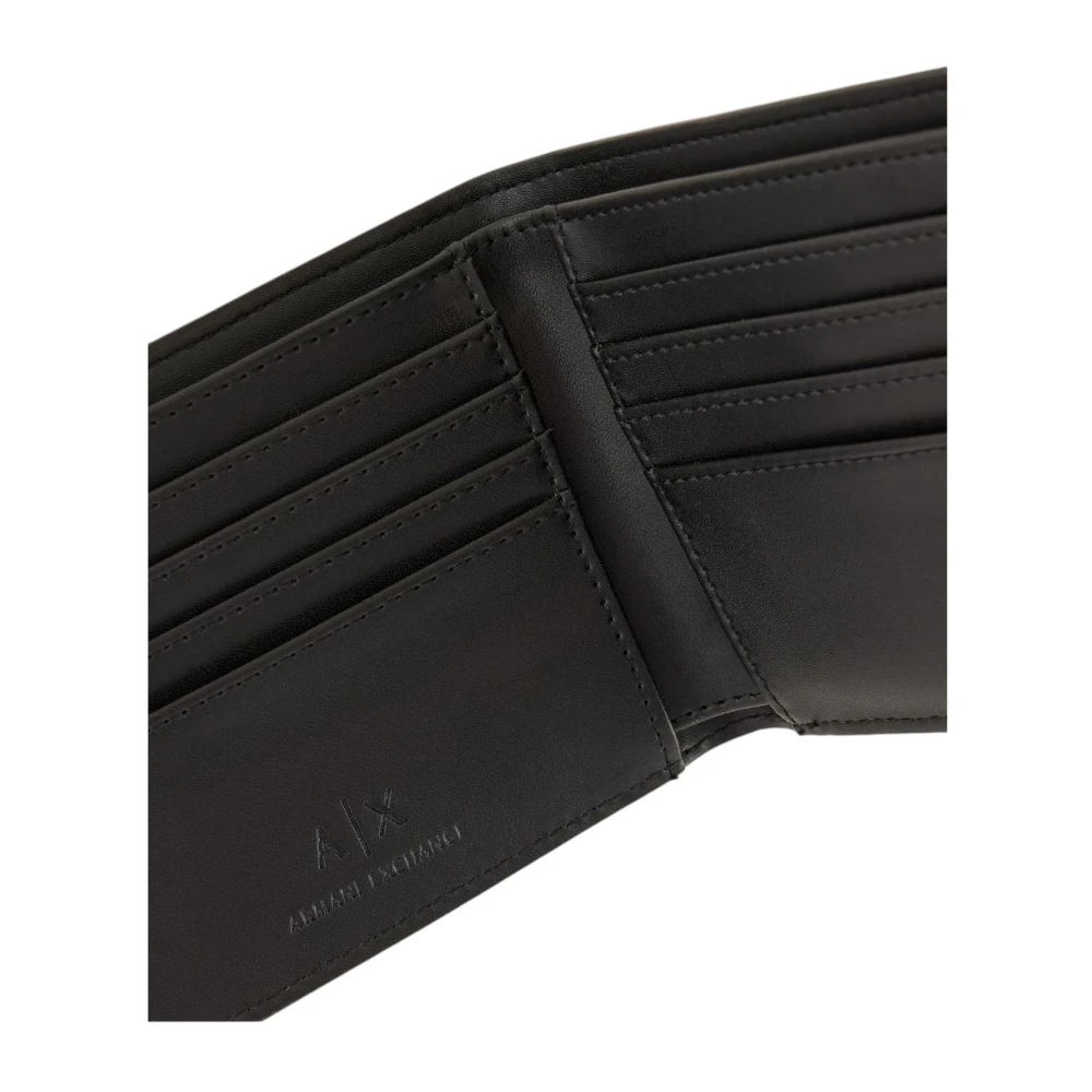 Armani Exchange Kaarthouder Portemonnee Black Heren