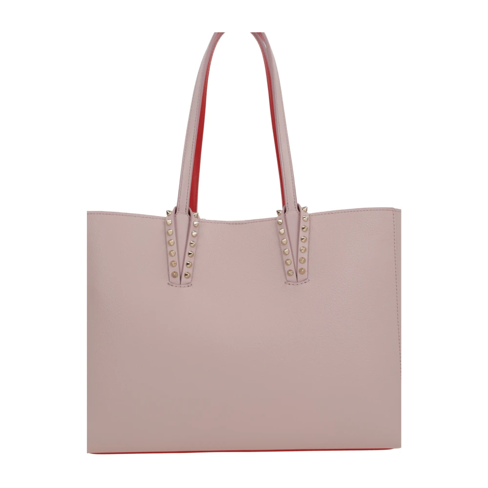 Christian Louboutin Elegante Cabata Soft Small Tassen Pink Dames