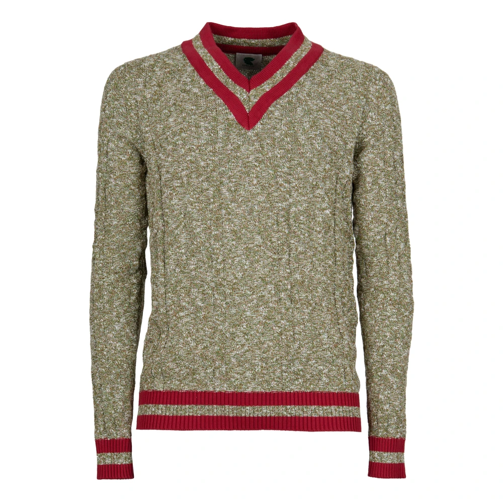 Knitwear > V-neck Knitwear - - Gallo - Modalova
