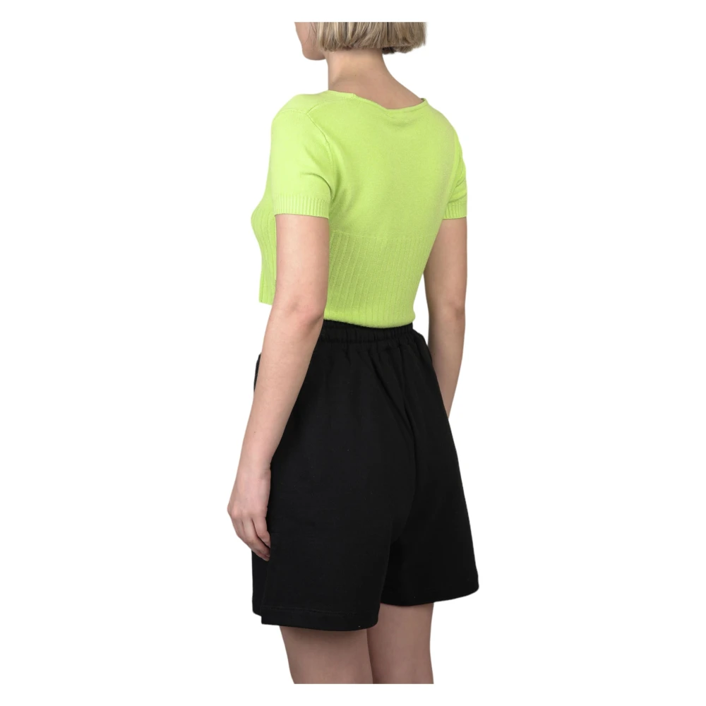 Hinnominate Stijlvolle korte mouw vest Green Dames