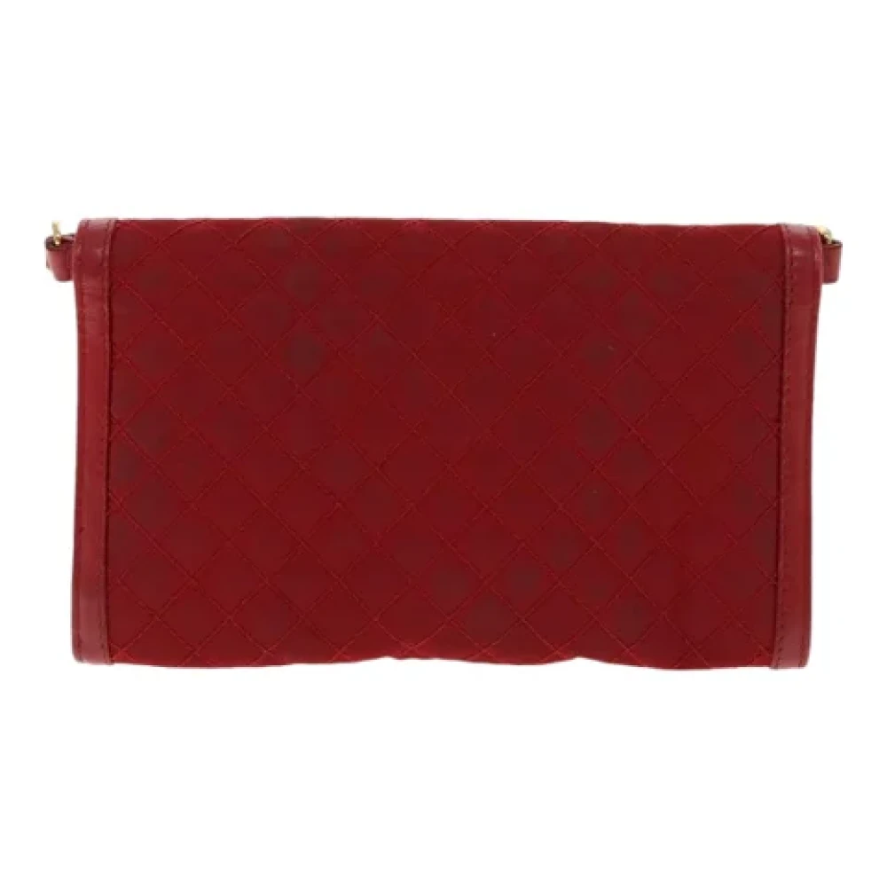 Prada Vintage Pre-owned Nylon prada-bags Red Dames