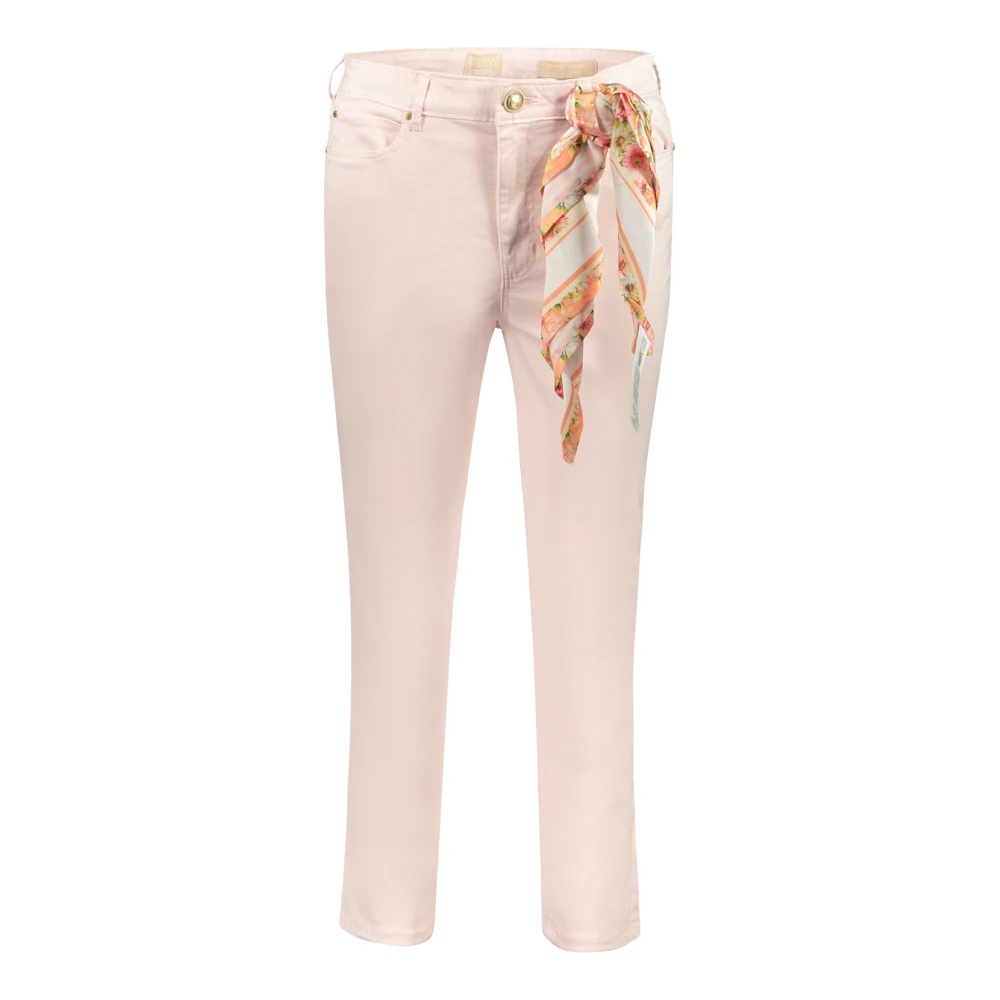Guess Women's Pink Cropped Trousers, W26, 1981 Capri Trousers