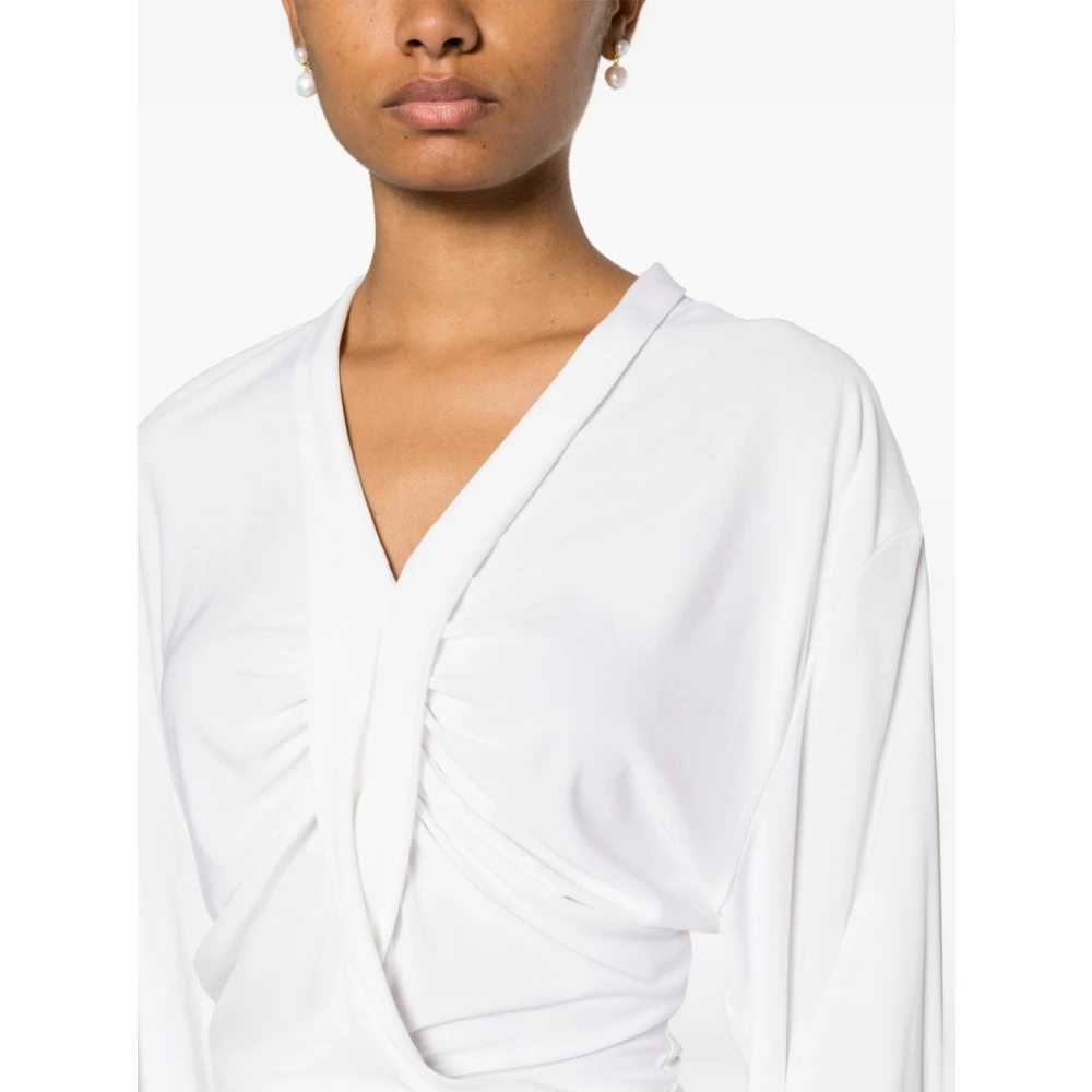 Christopher Esber Witte Top met Stijl Top WHT White Dames