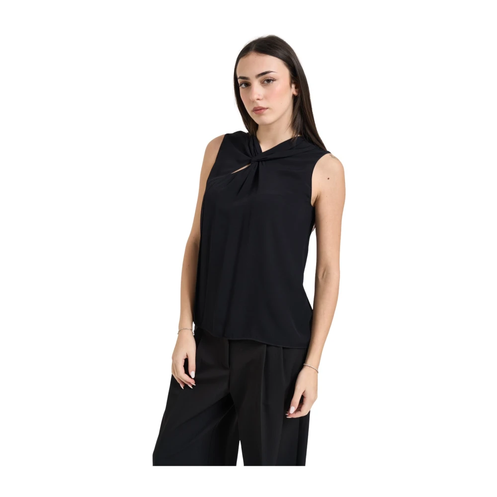 Patrizia Pepe Mujer Negro Blusas Y Camisas, Talla: Xs