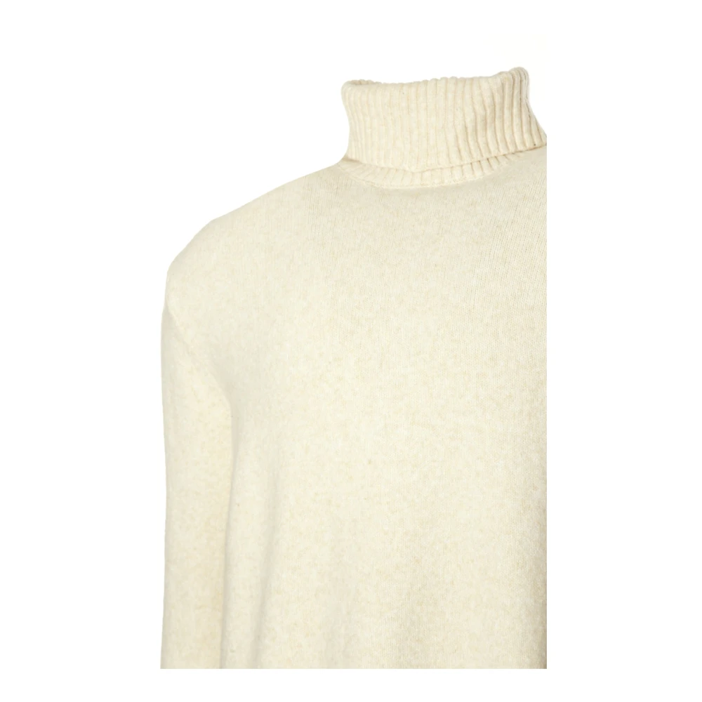 Denham Gebreide coltrui met details White Heren