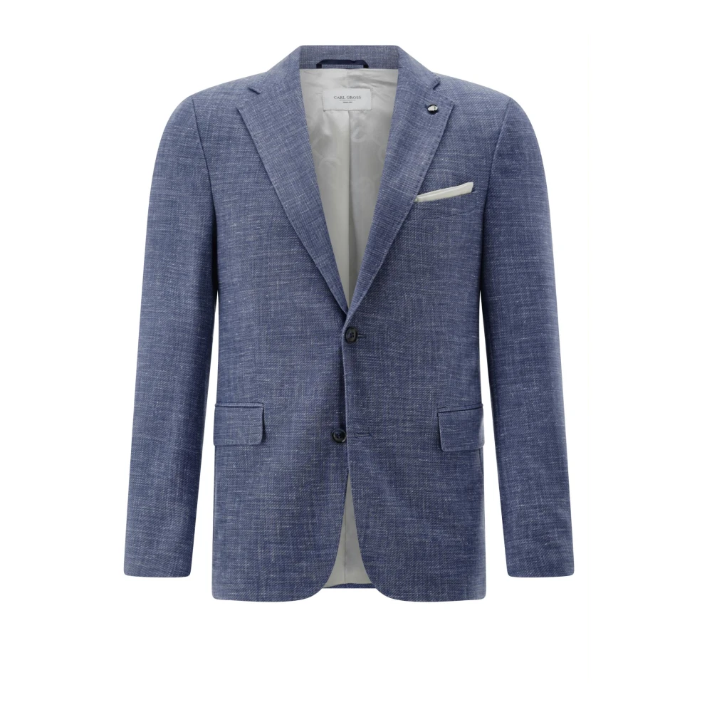 carl gross Moderne Blazer Franjo-J Blue Heren