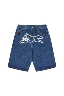 Running Dog Triple Scoop Denim Shorts